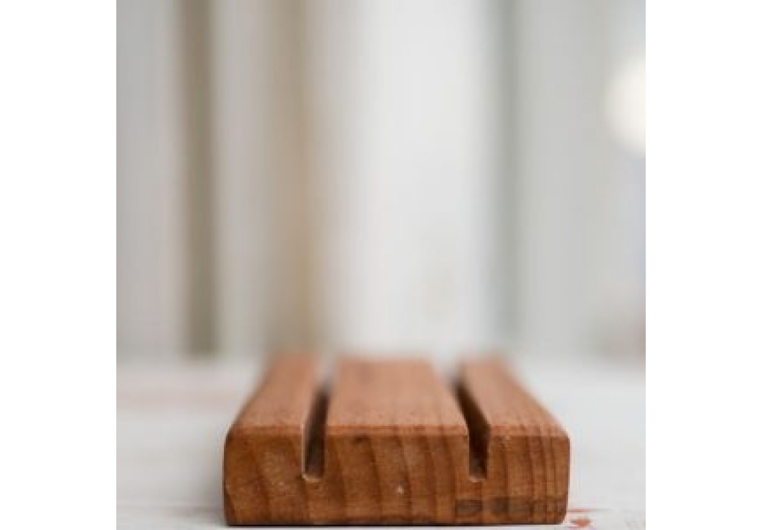 Дървена сапунерка парен бук