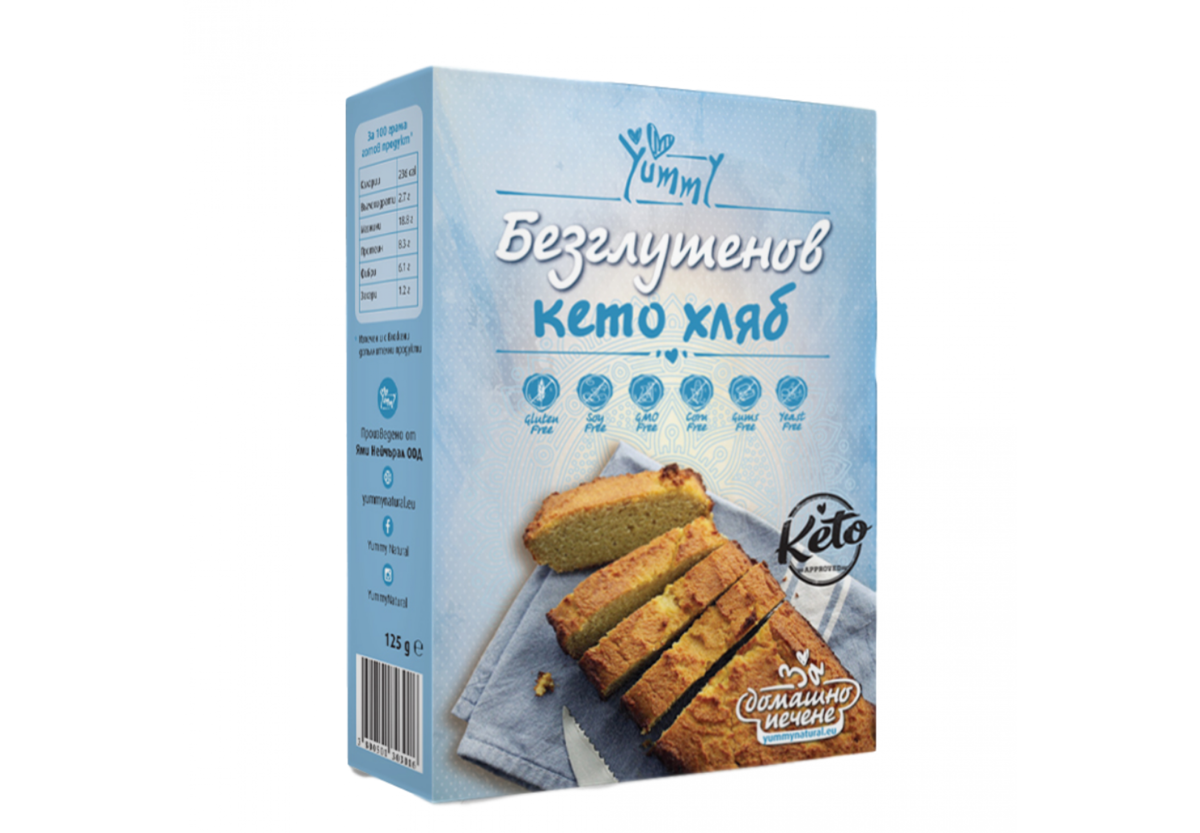 Безглутенов кето хляб